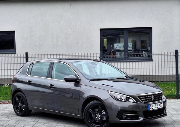 Peugeot 308 cena 45900 przebieg: 70000, rok produkcji 2018 z Radom małe 407